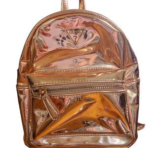 Girls Guess Mini Rose Gold Back Pack